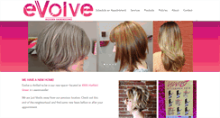 Desktop Screenshot of evolvemodhair.com